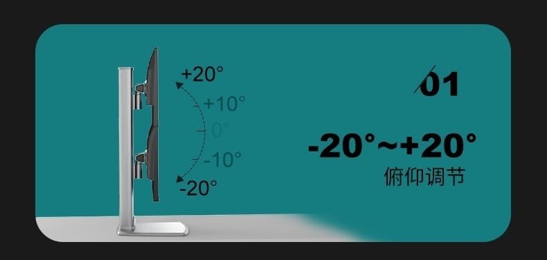 4-in-1 Monitor Arm Desk & Wall Mount Stand