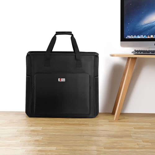 Desktop Computer Carrying Case with Keyboard Storage