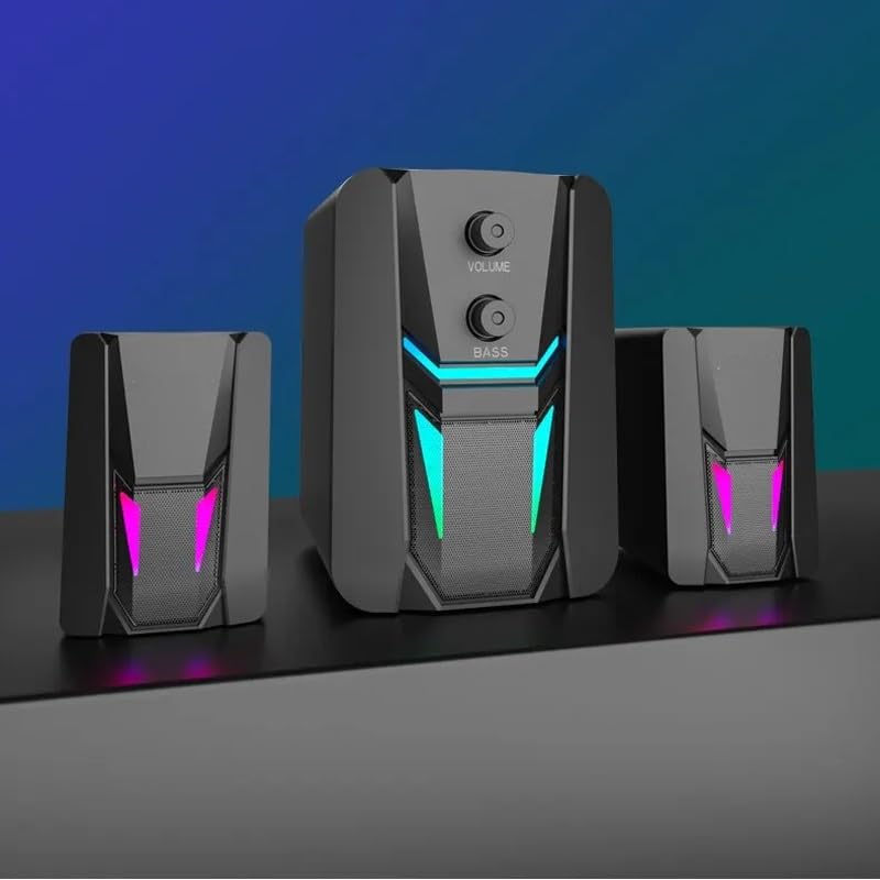 Luminous Desktop Computer Speaker