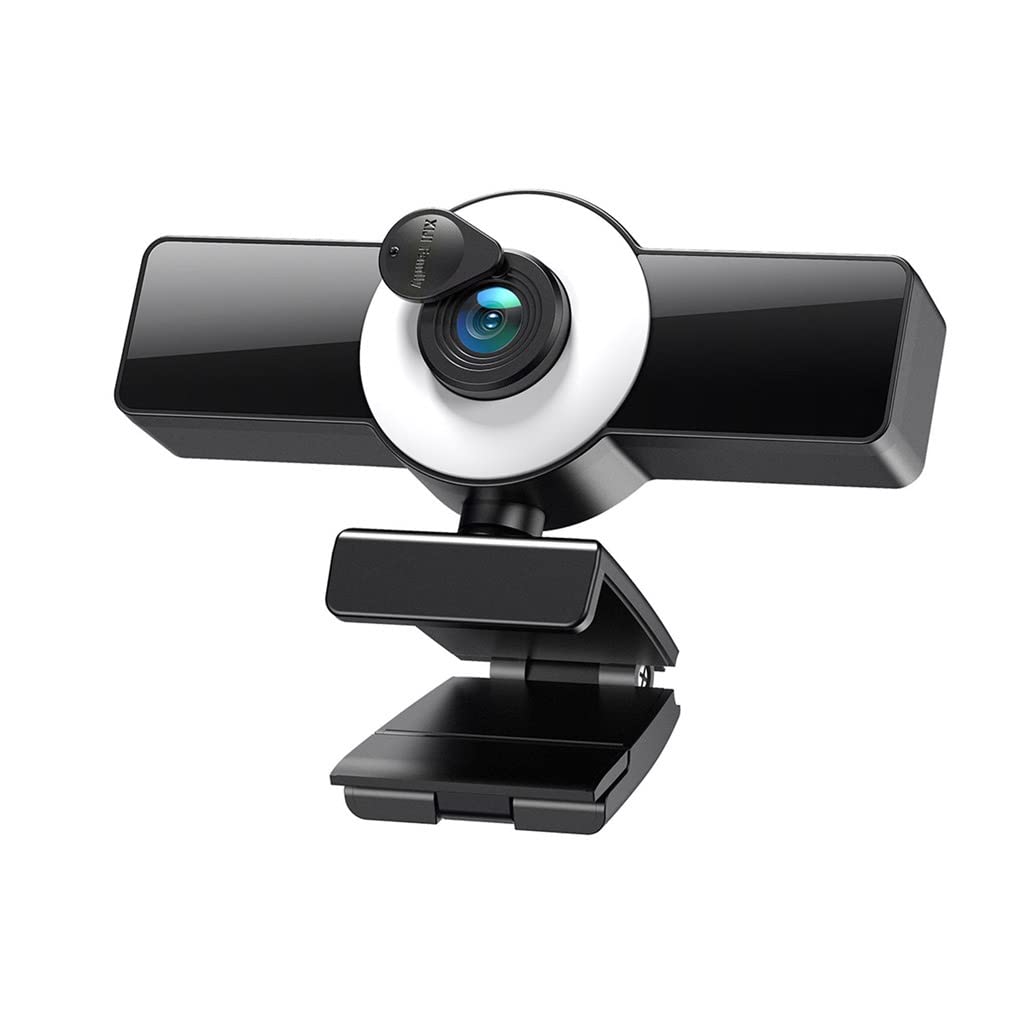 4K 8K Autofocus Webcam with LED Fill Light