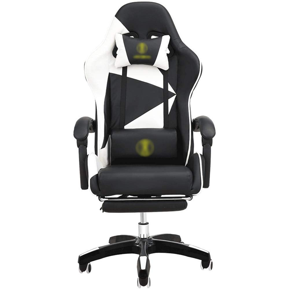 Ergonomic Gaming Chair with Footrest