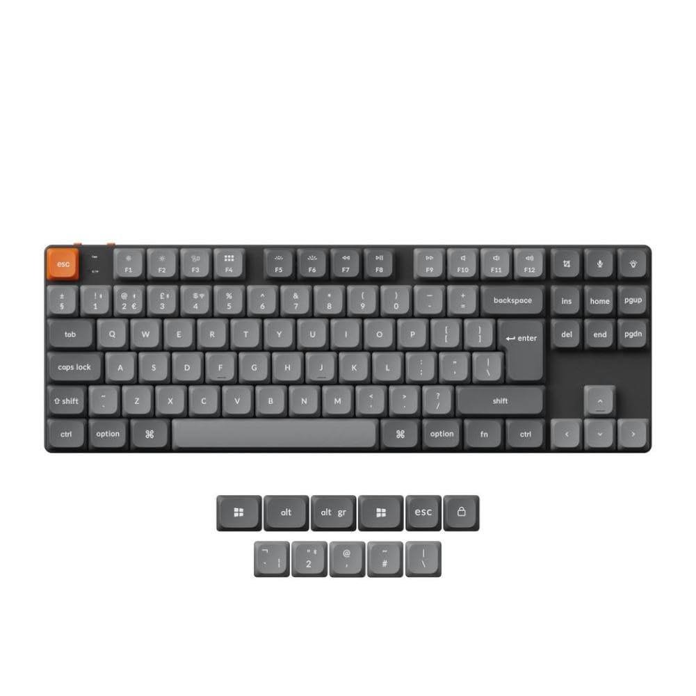 Low Profile Wireless Mechanical Keyboard PBT Keycaps