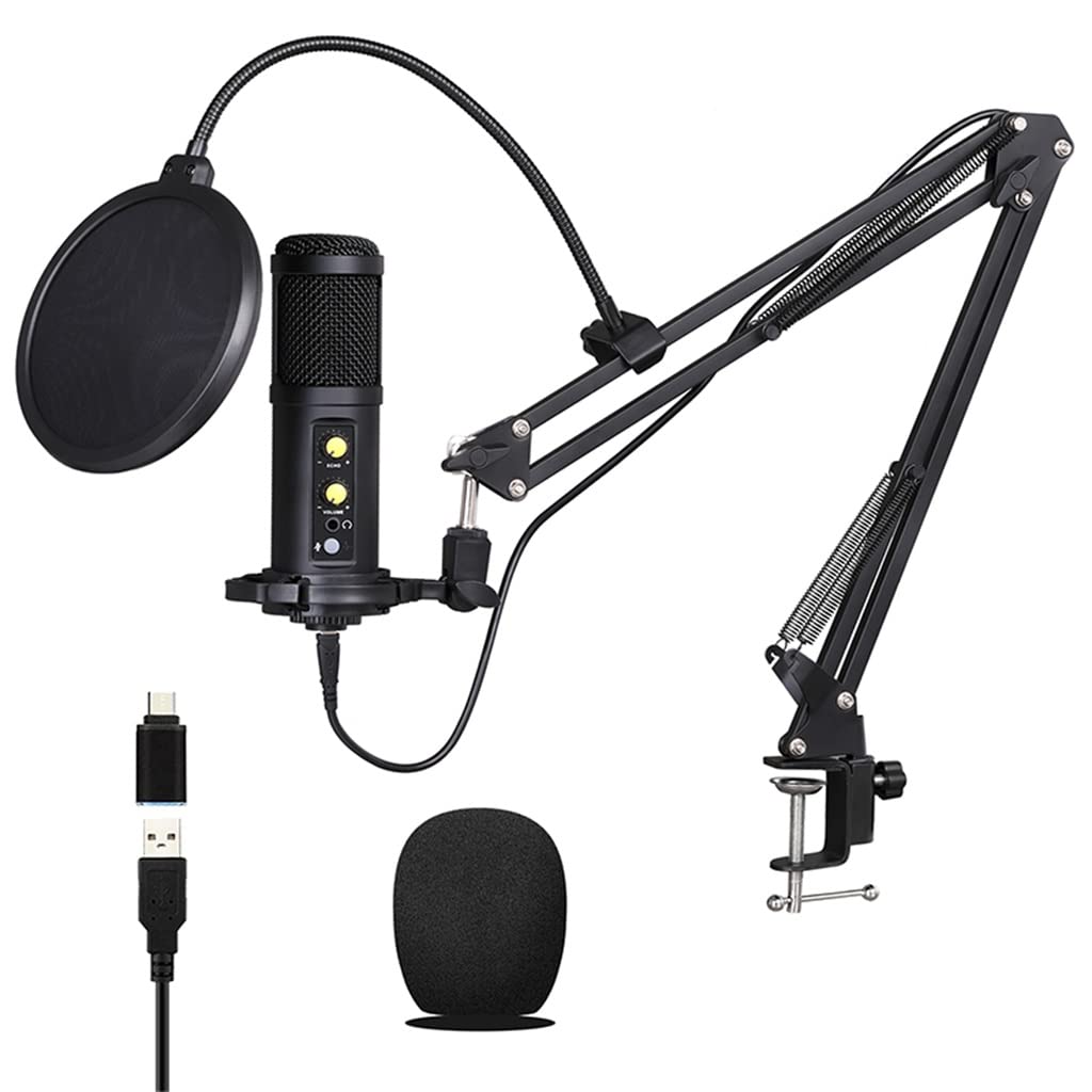 USB Gaming Microphone for Recording & Streaming