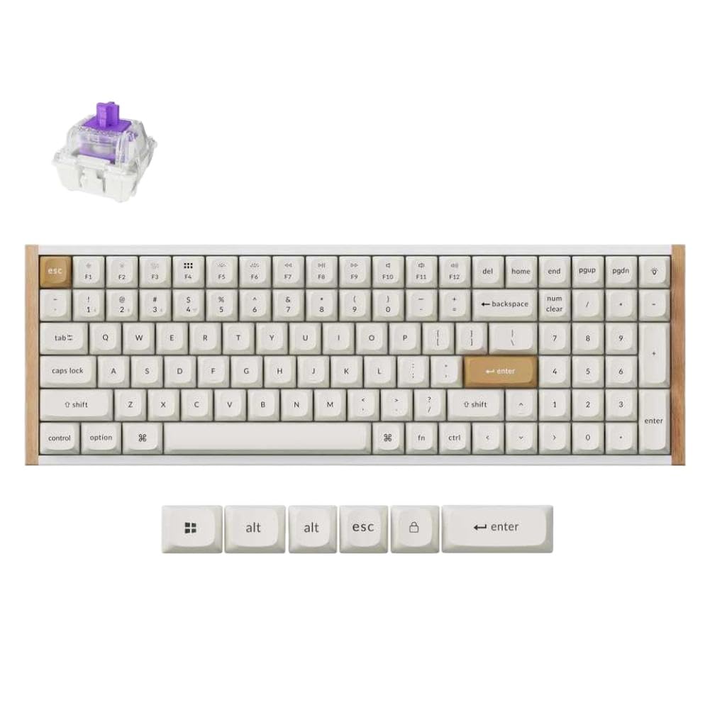 96% Wireless Magnetic Switch Mechanical Keyboard RGB Backlit