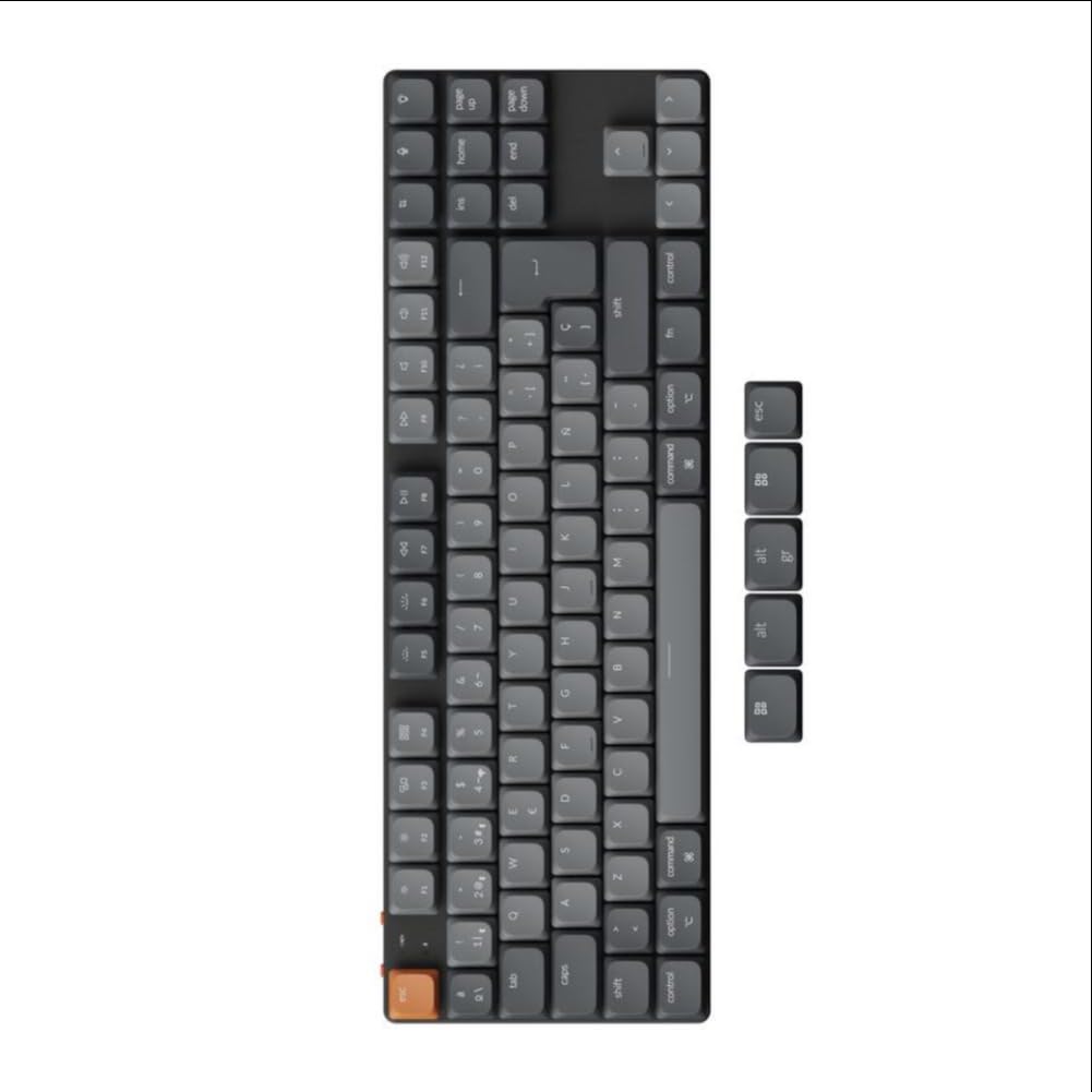 Low Profile Wireless Mechanical Keyboard PBT Keycaps