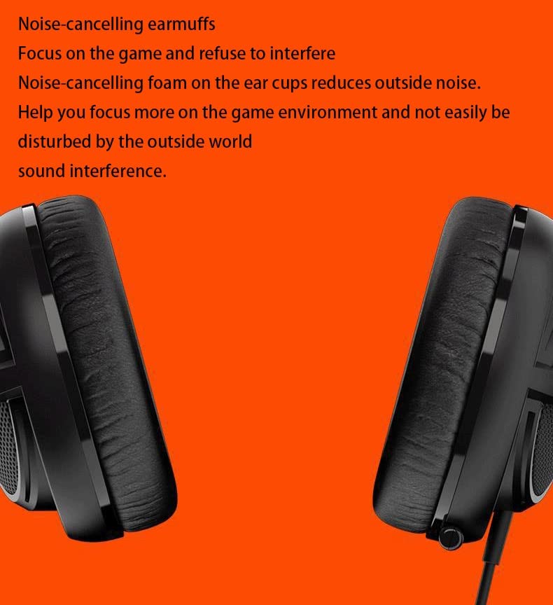 Wired Stereo Gaming Headset with Microphone