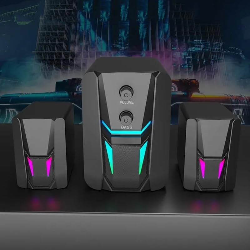 Luminous Desktop Computer Speaker