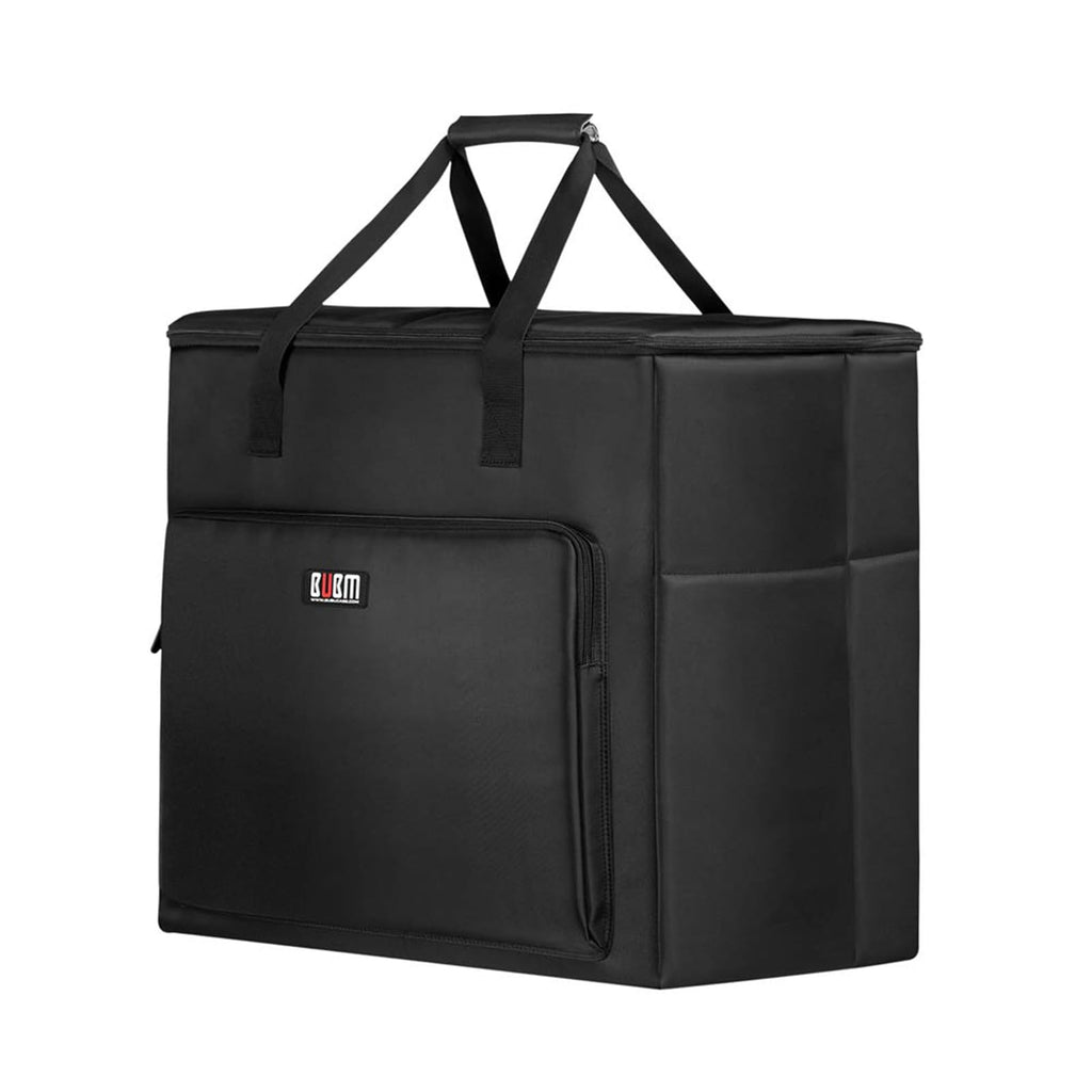 Desktop Computer Carrying Case with Keyboard Storage