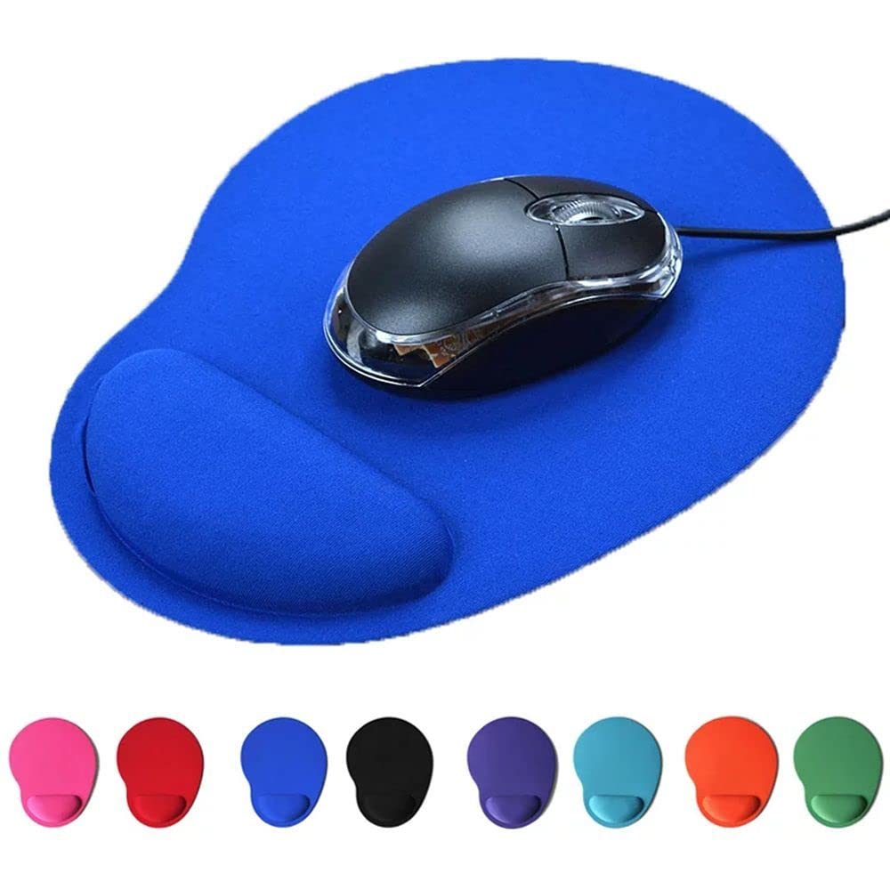 Ergonomic Gel Mouse Wrist Rest Pad Grey