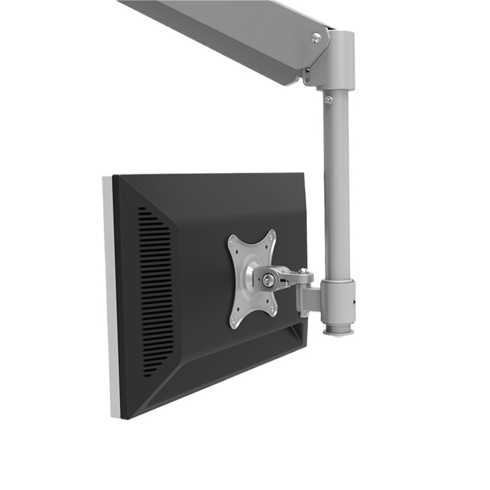Wall-Mounted Gas Spring Monitor Arm Stand