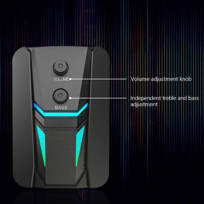 Luminous Desktop Computer Speaker