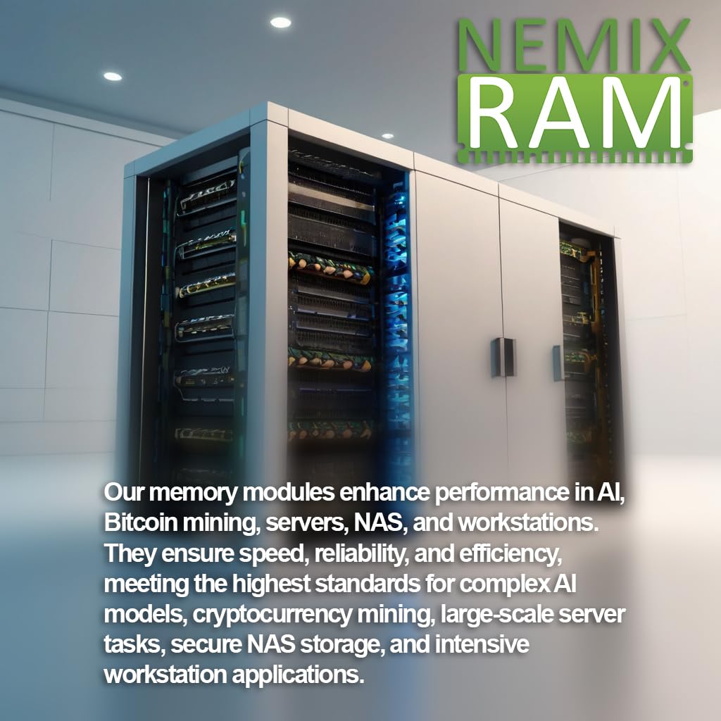 NEMIX RAM 128GB DDR4-2933 PC4-23400 LRDIMM Apple Mac Pro Rack 2020 7,1
