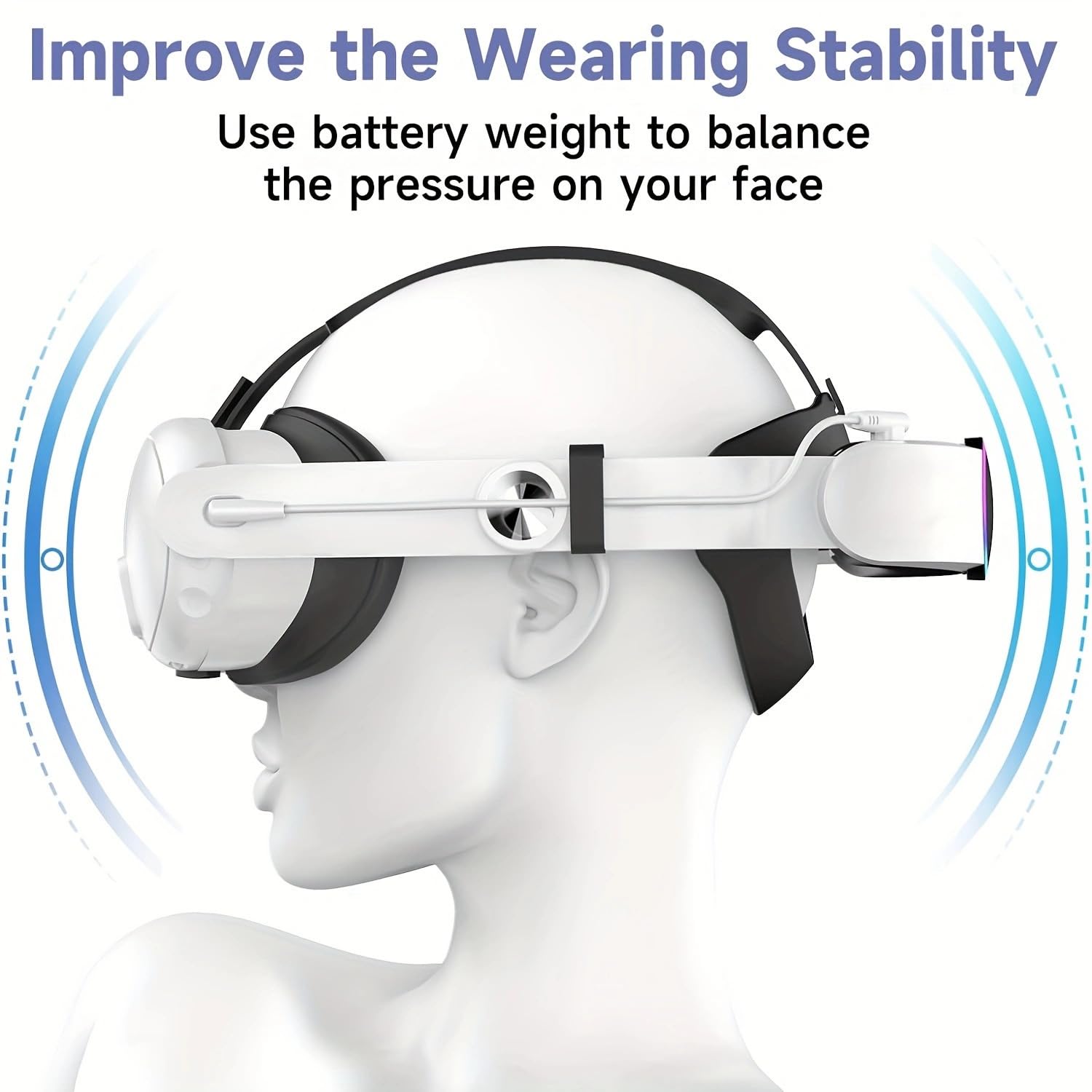 Battery Halo Head Strap for Quest 3/3S