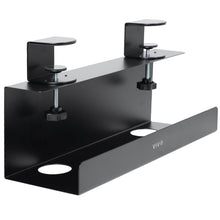 17-Inch Clamp-On Under Desk Cable Management Tray