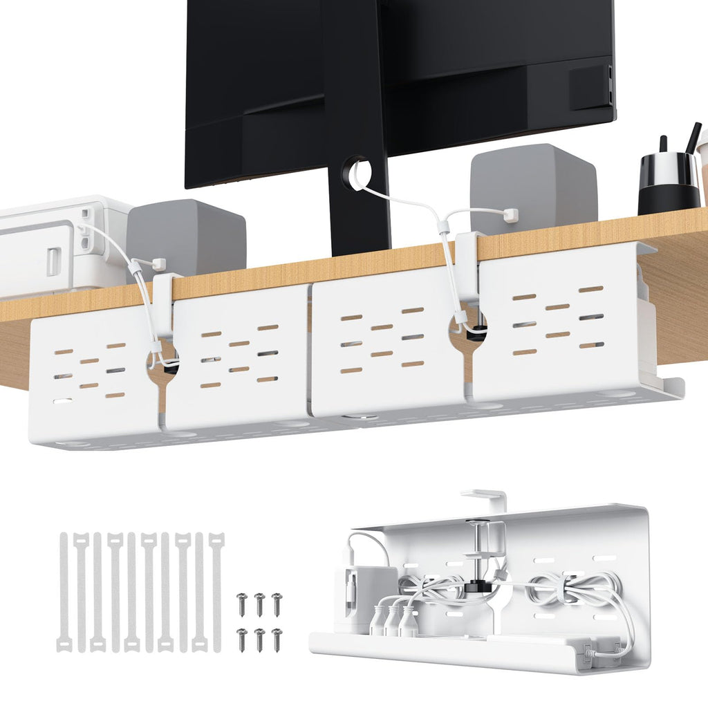 16-Inch Under Desk Cable Management Tray