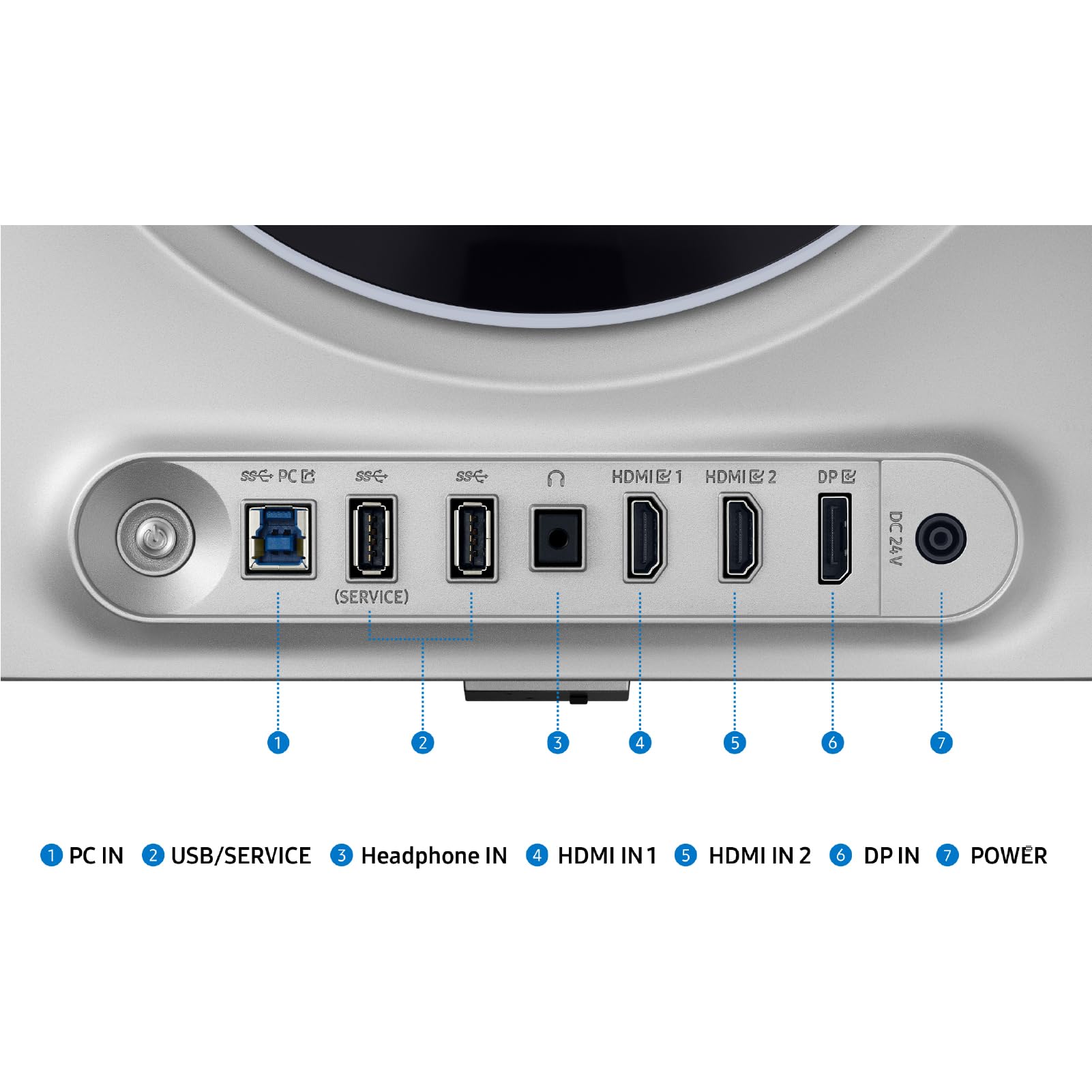 Samsung Computer Monitor with Logitech Computer Accessory Pack