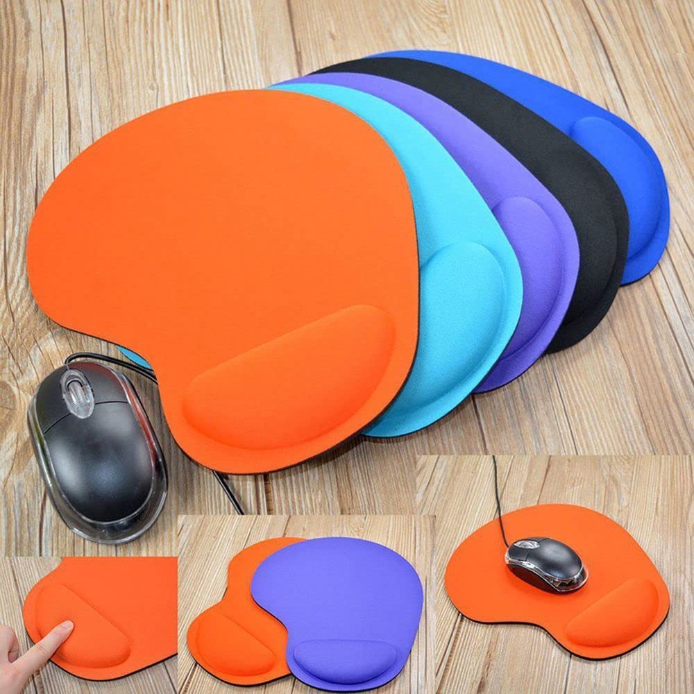 Ergonomic Gel Mouse Wrist Rest Pad Grey