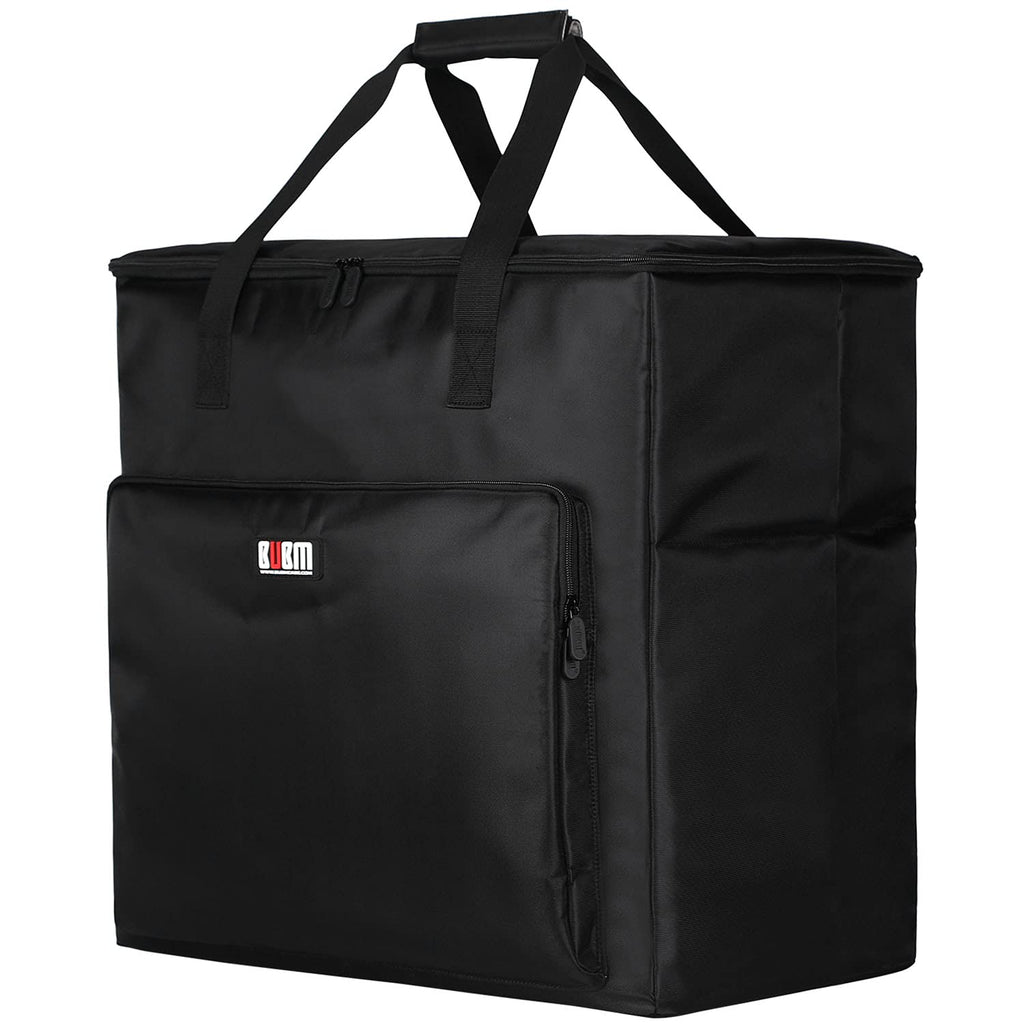 Desktop Computer Carrying Case with Keyboard Storage