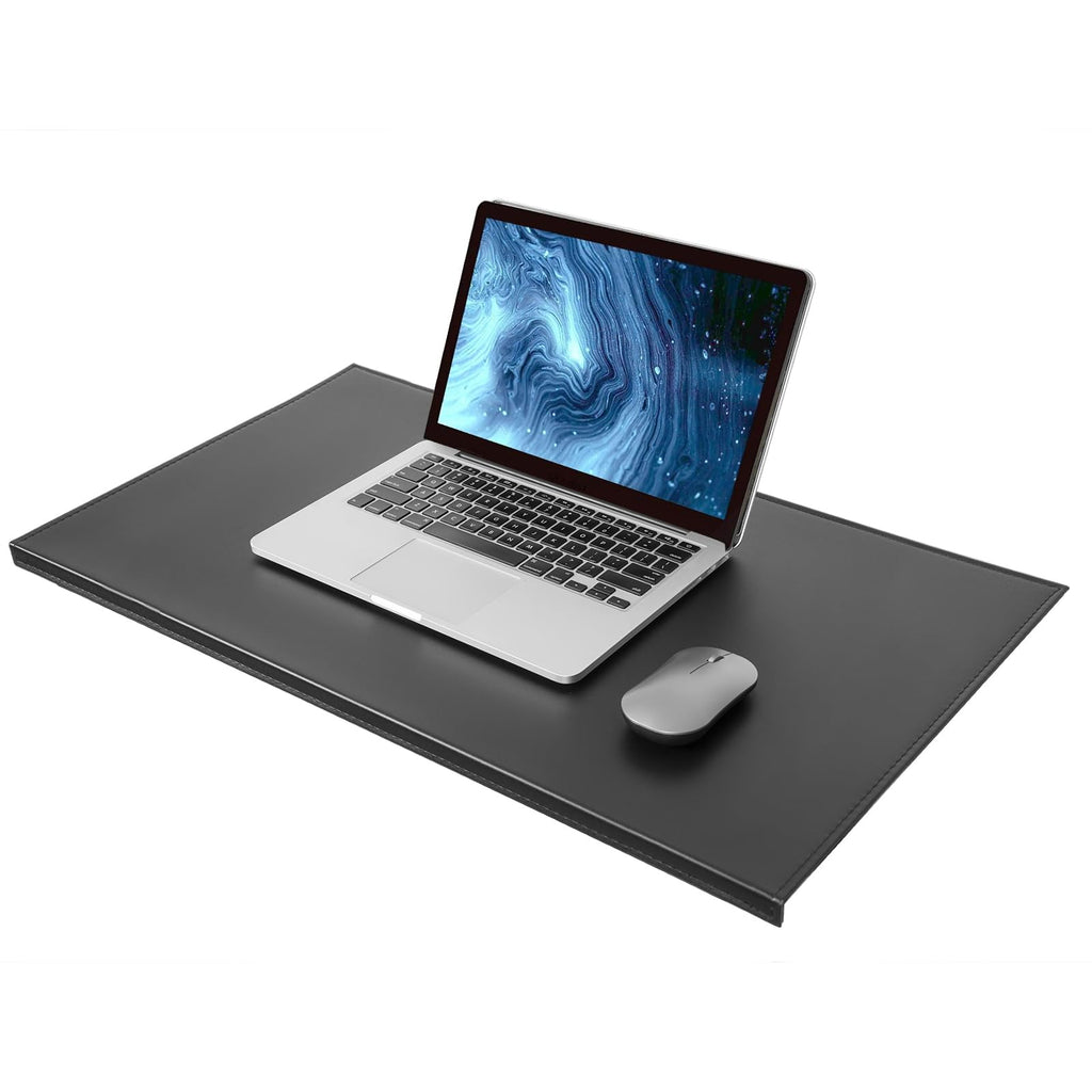 PU Leather Desk Mouse Pad Edge-Locked