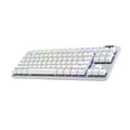 Wireless TKL Gaming Keyboard RGB PBT Keycaps Brown Switch