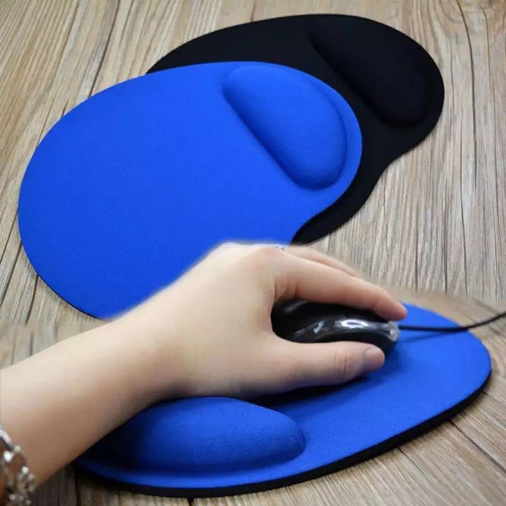Ergonomic Gel Mouse Wrist Rest Pad Grey