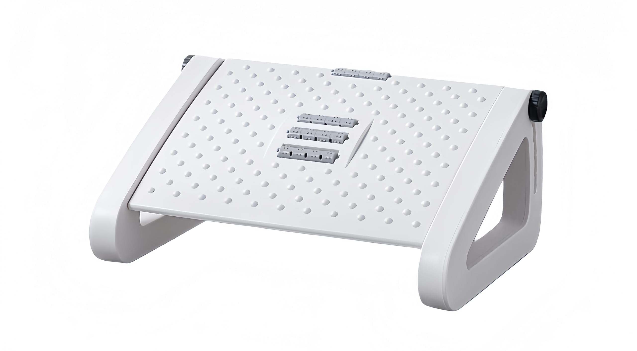 Adjustable Under Desk Foot Rest with Massage Roller