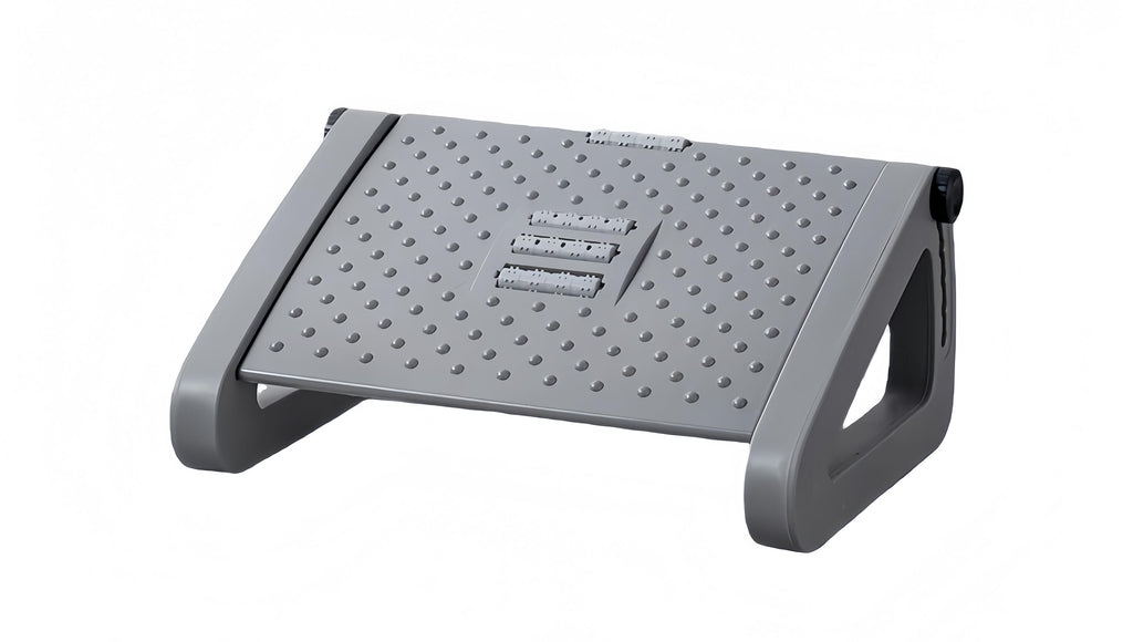 Adjustable Under Desk Foot Rest with Massage Roller
