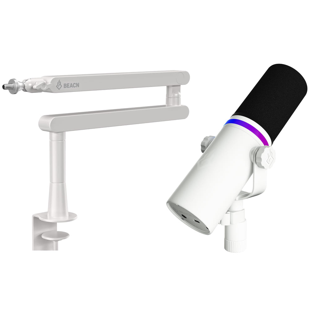 Dynamic USB Microphone with Adjustable Mic Arm