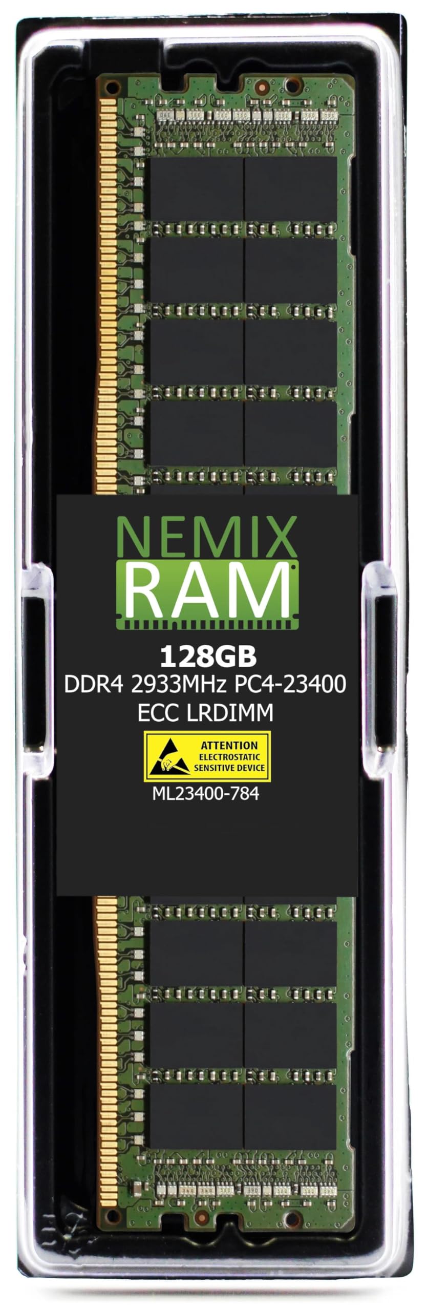 NEMIX RAM 128GB DDR4-2933 PC4-23400 LRDIMM Apple Mac Pro Rack 2020 7,1