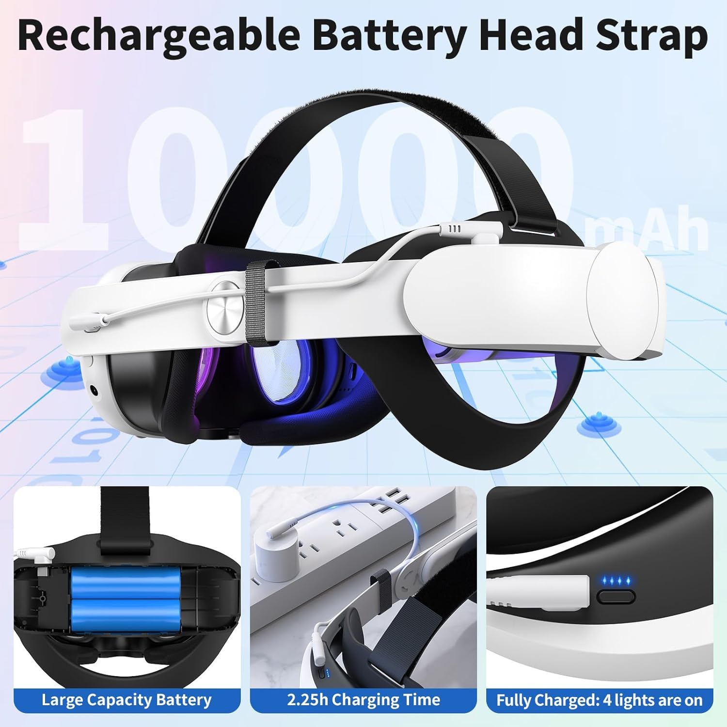 Battery Halo Head Strap for Quest 3/3S