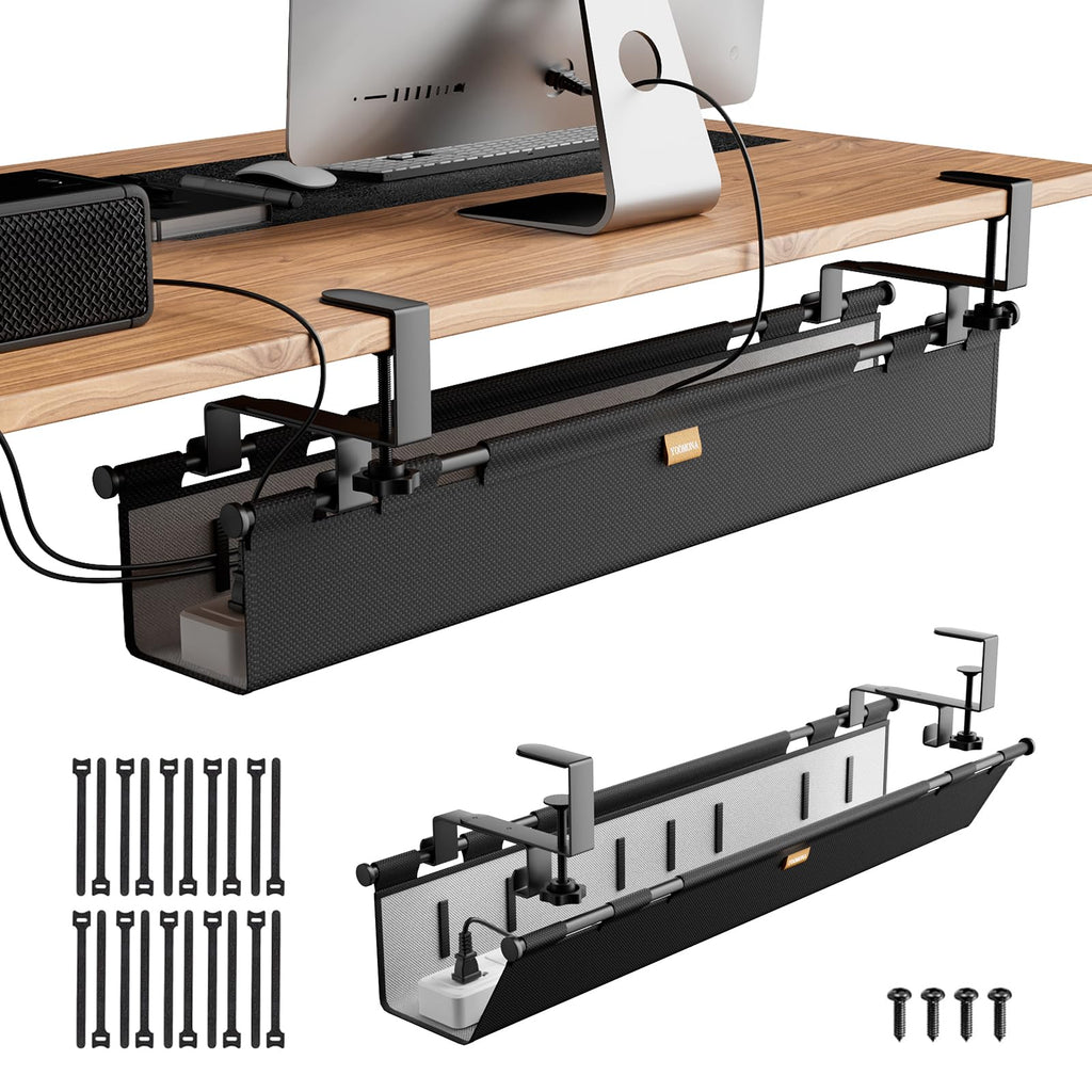 38-Inch Under Desk Cable Management Tray