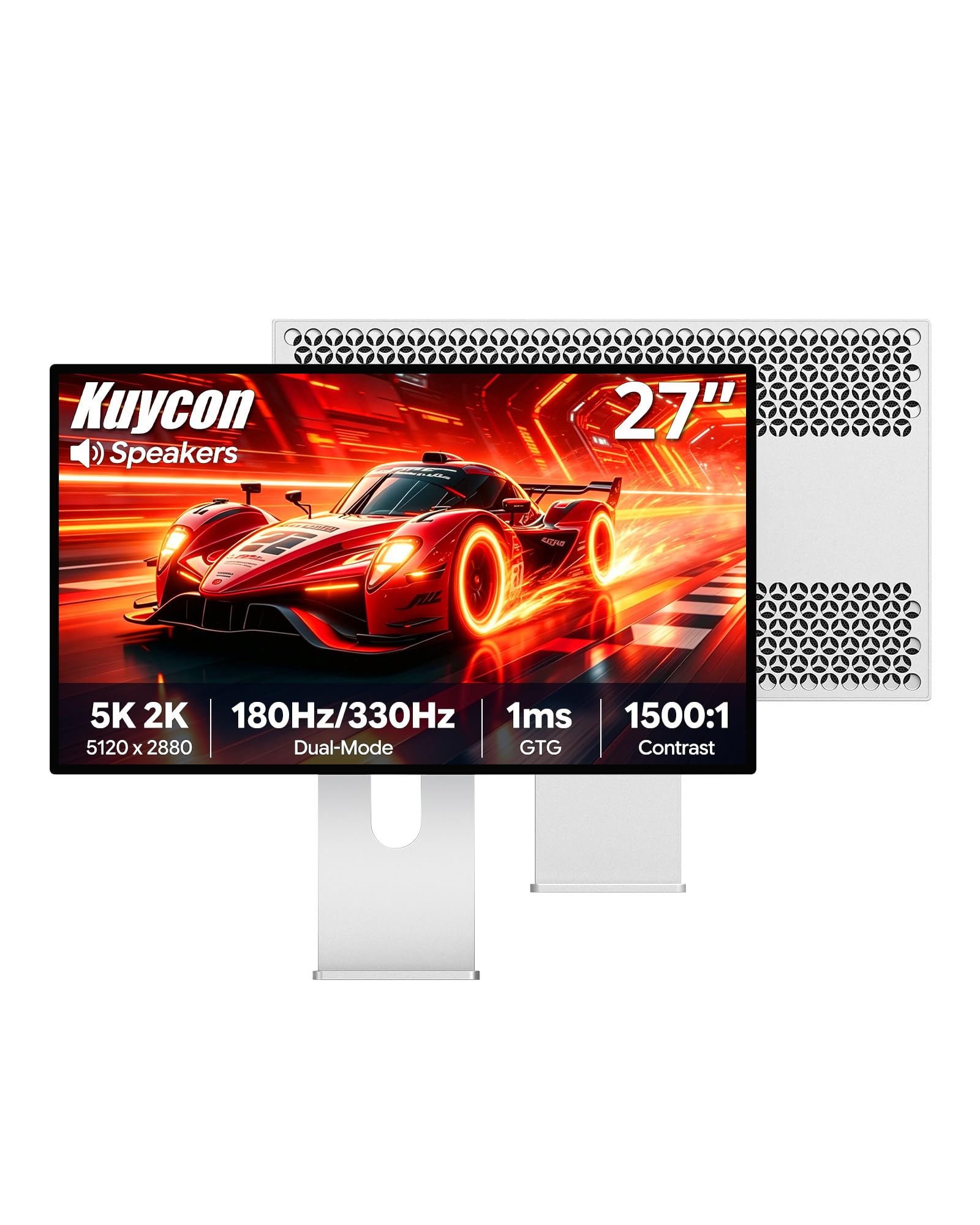 27-Inch 5K Gaming Monitor Dual Mode 180Hz/330Hz