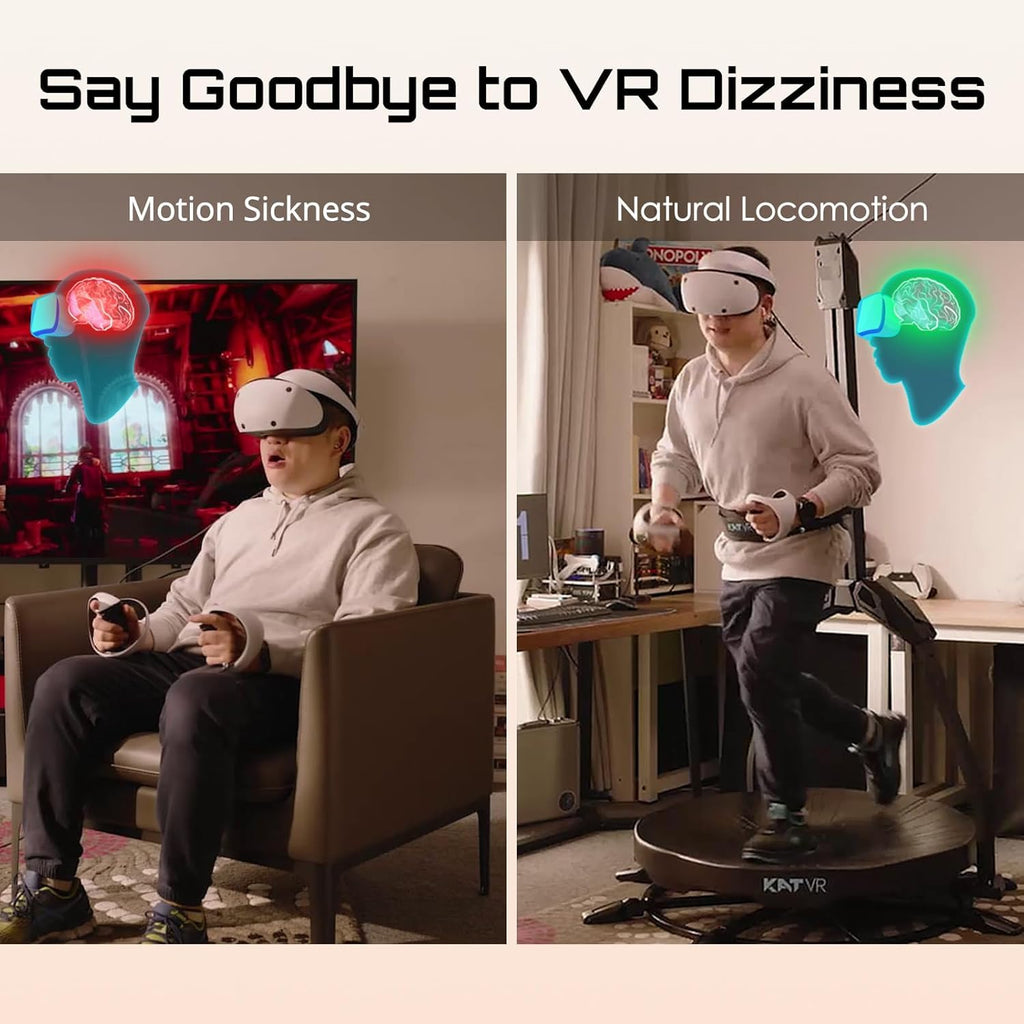 360° VR Treadmill for Fitness & Gaming