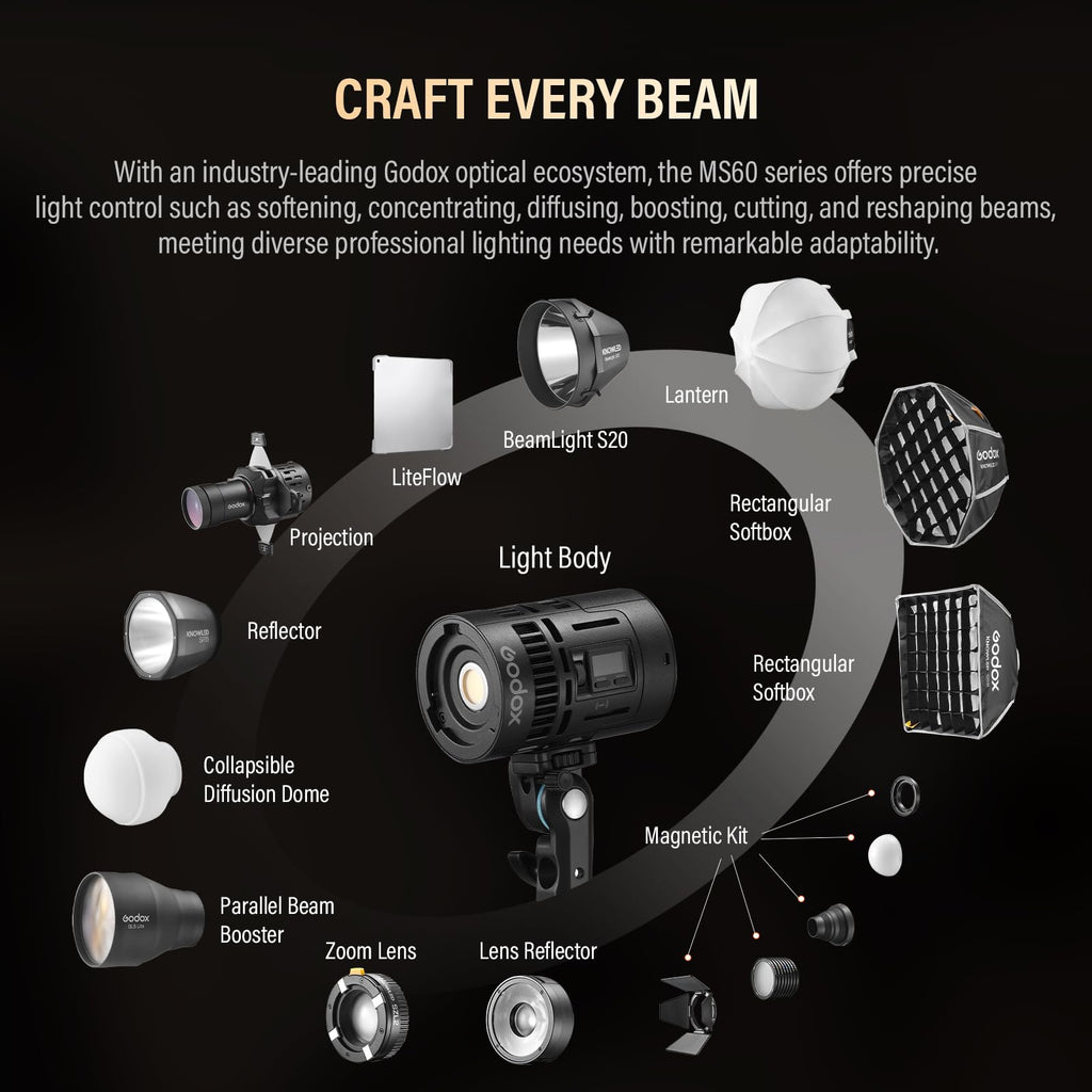 Bi-Color LED Video Light Kit with Battery