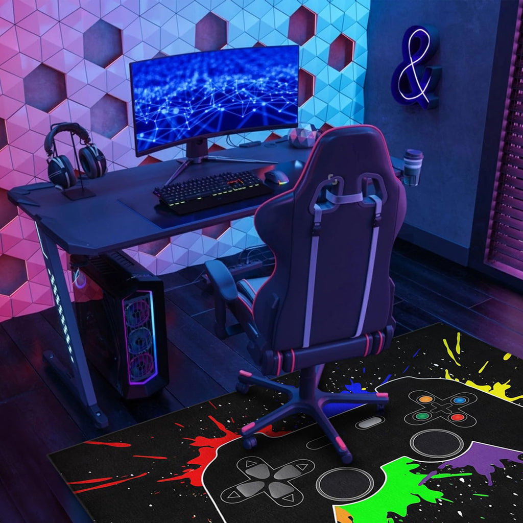 Gaming Chair Mat for Carpet Hardwood Tile Floor