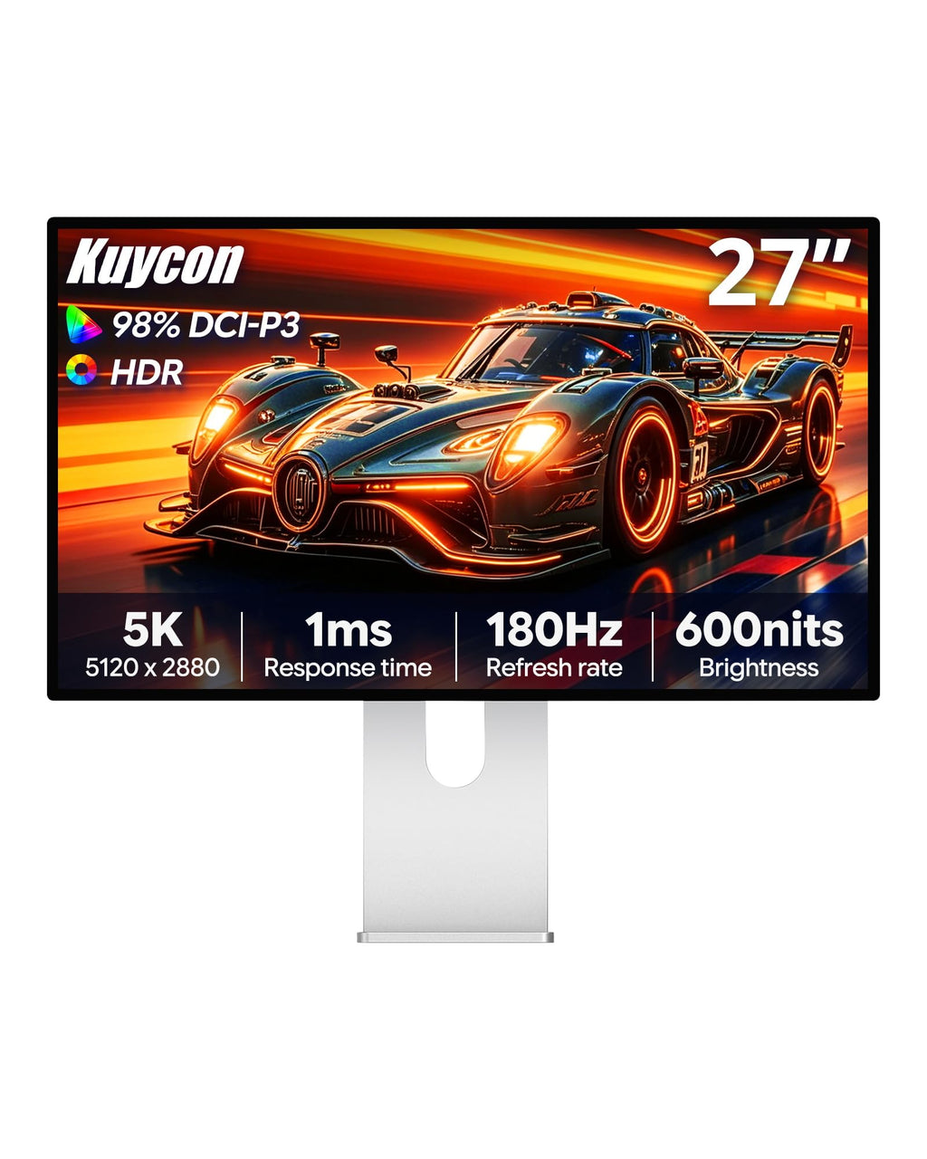 27-Inch 5K Gaming Monitor Dual Mode 180Hz/330Hz