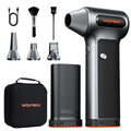Electric Air Duster with Dual Battery Packs & Case