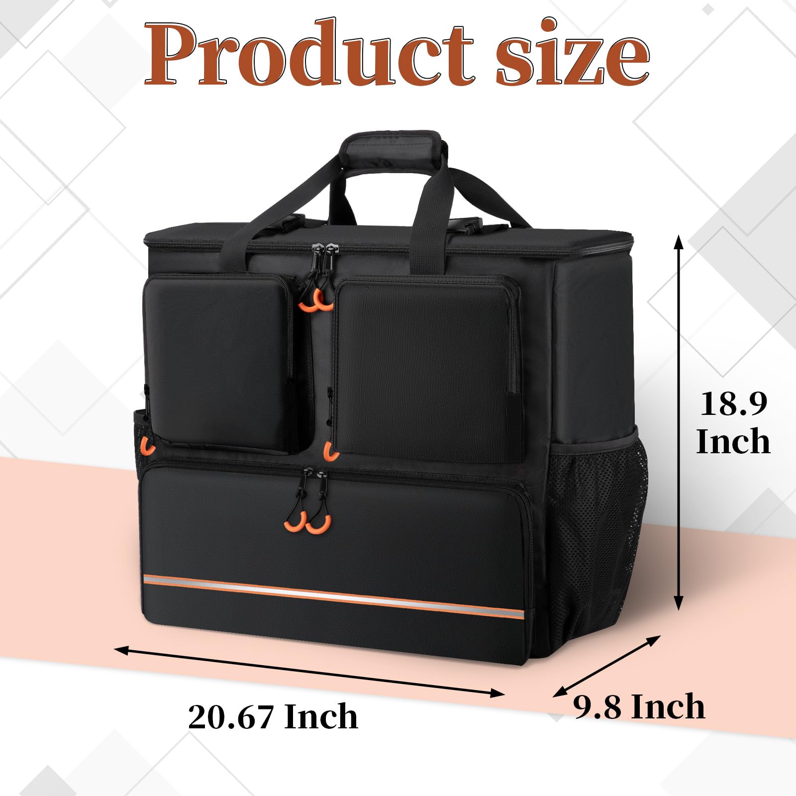 Desktop Tower Carrying Case for PC & Accessories