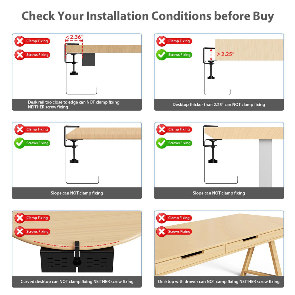16-Inch Under Desk Cable Management Tray