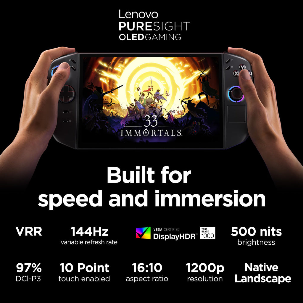 Handheld Gaming Console 8.8-Inch OLED 144Hz 1TB Storag
