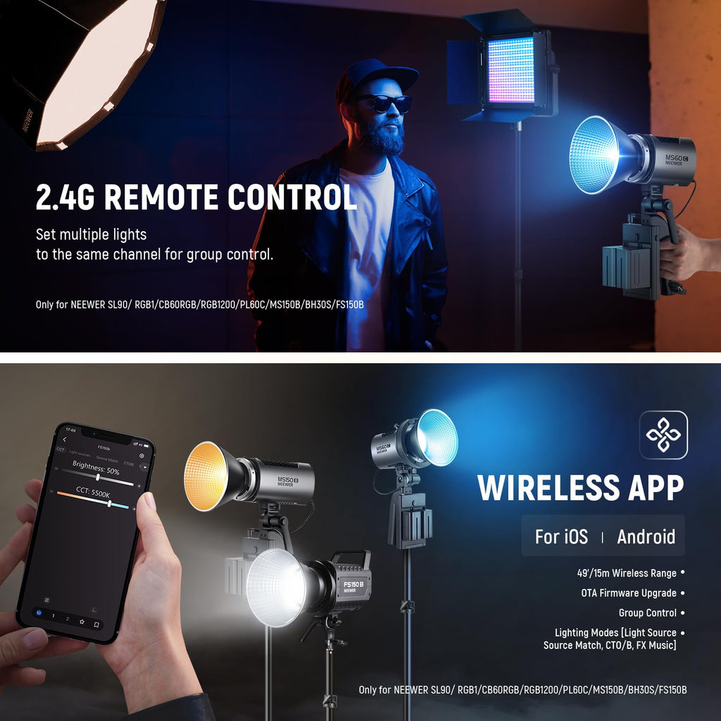 NEEWER Basics RGB Photography Flashlight