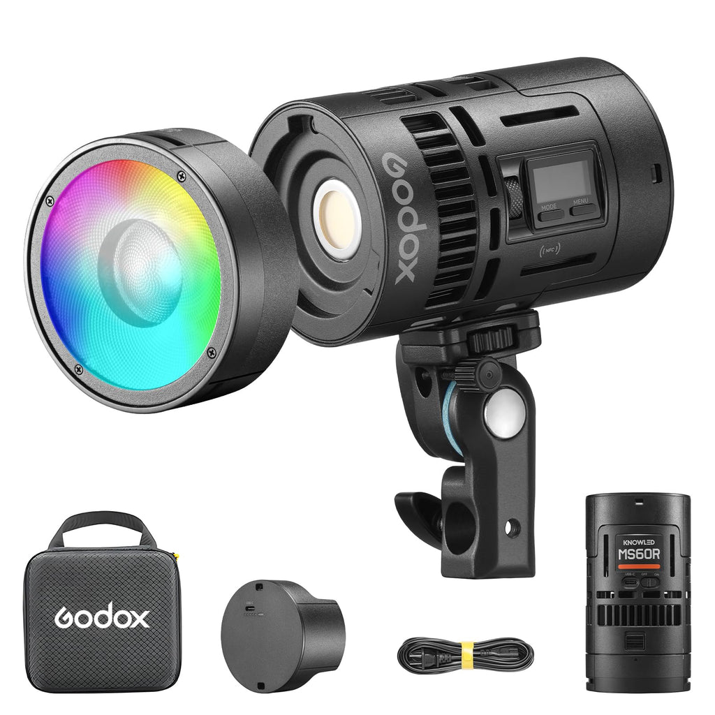 Bi-Color LED Video Light Kit with Battery