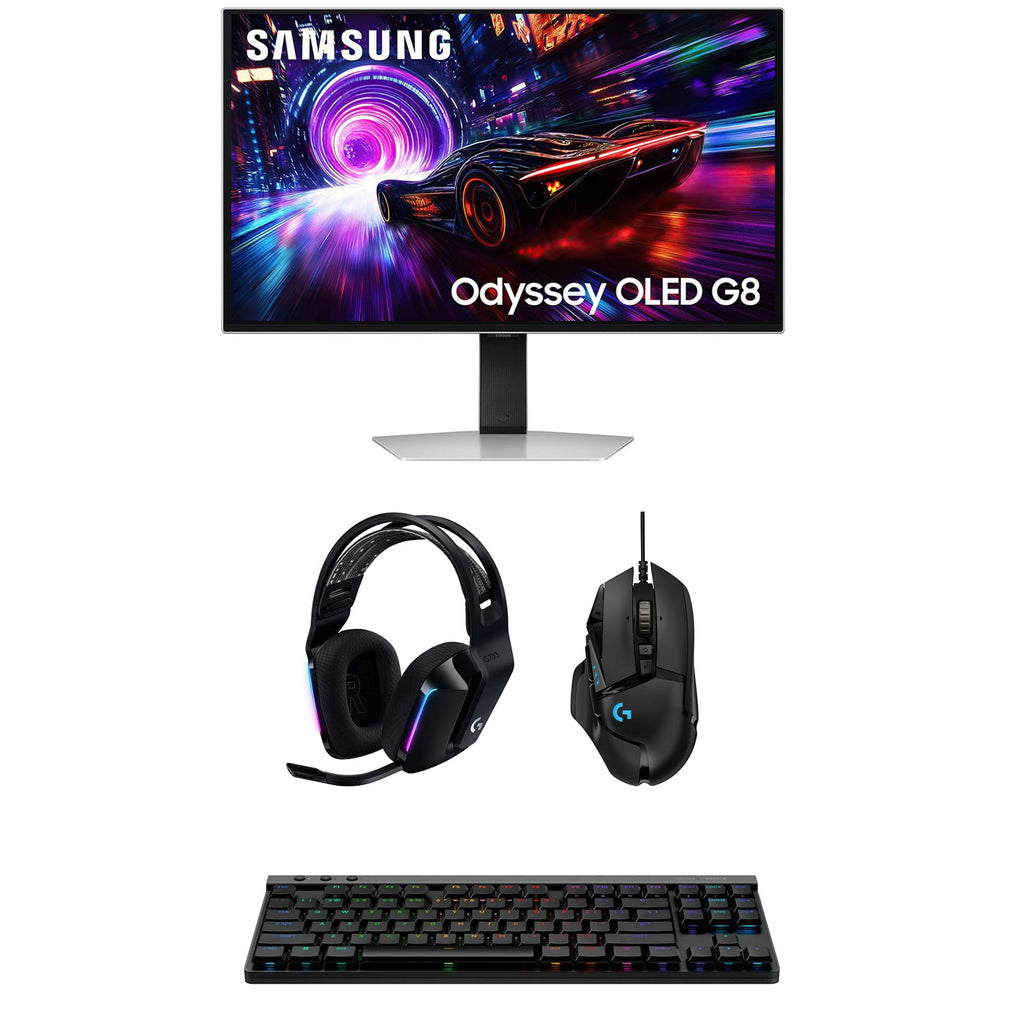 Samsung Computer Monitor with Logitech Computer Accessory Pack