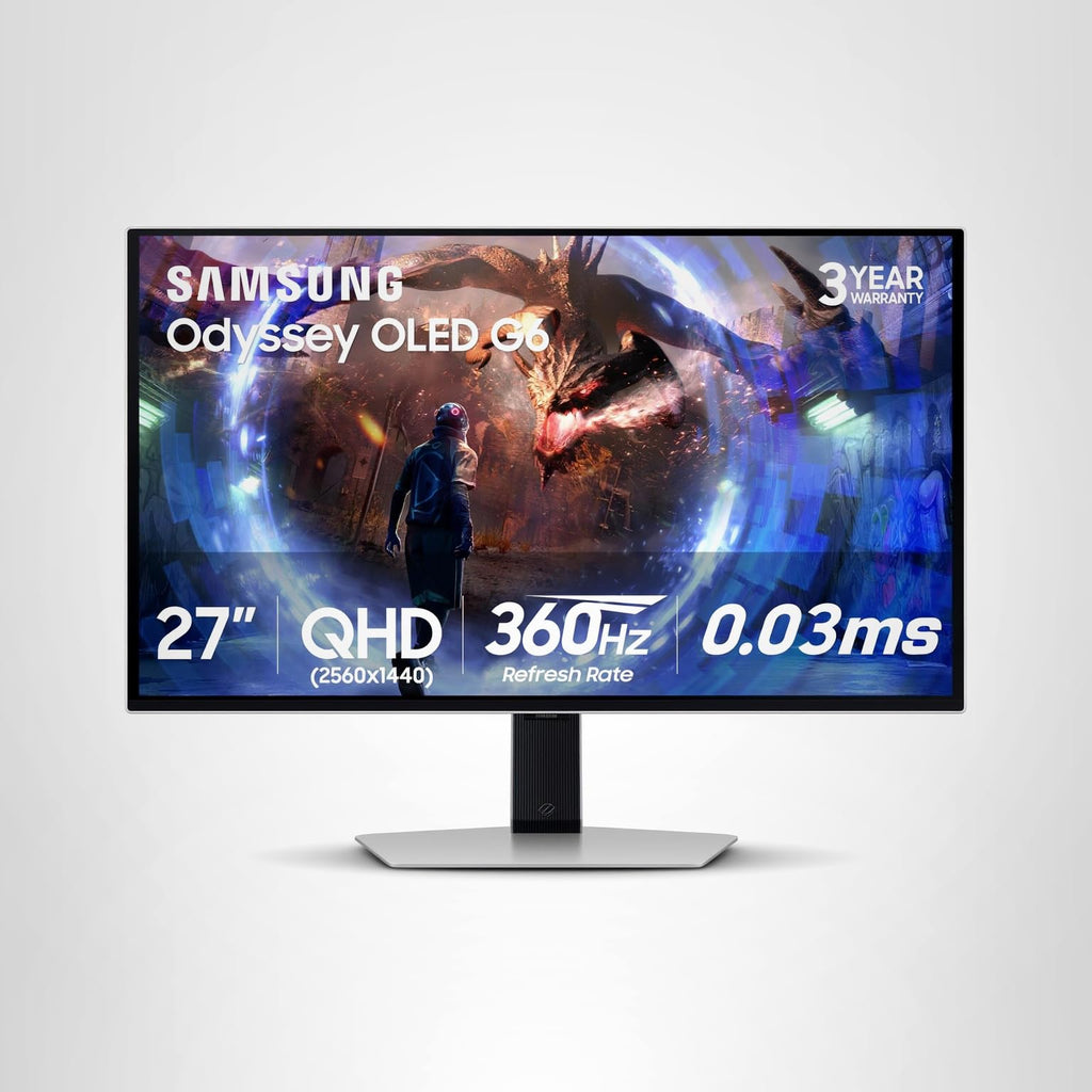 Samsung Computer Monitor with Logitech Computer Accessory Pack