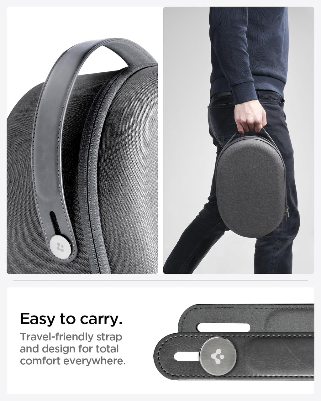 Spigen Klasden Pouch and Stand Bundle Designed for Apple Vision Pro