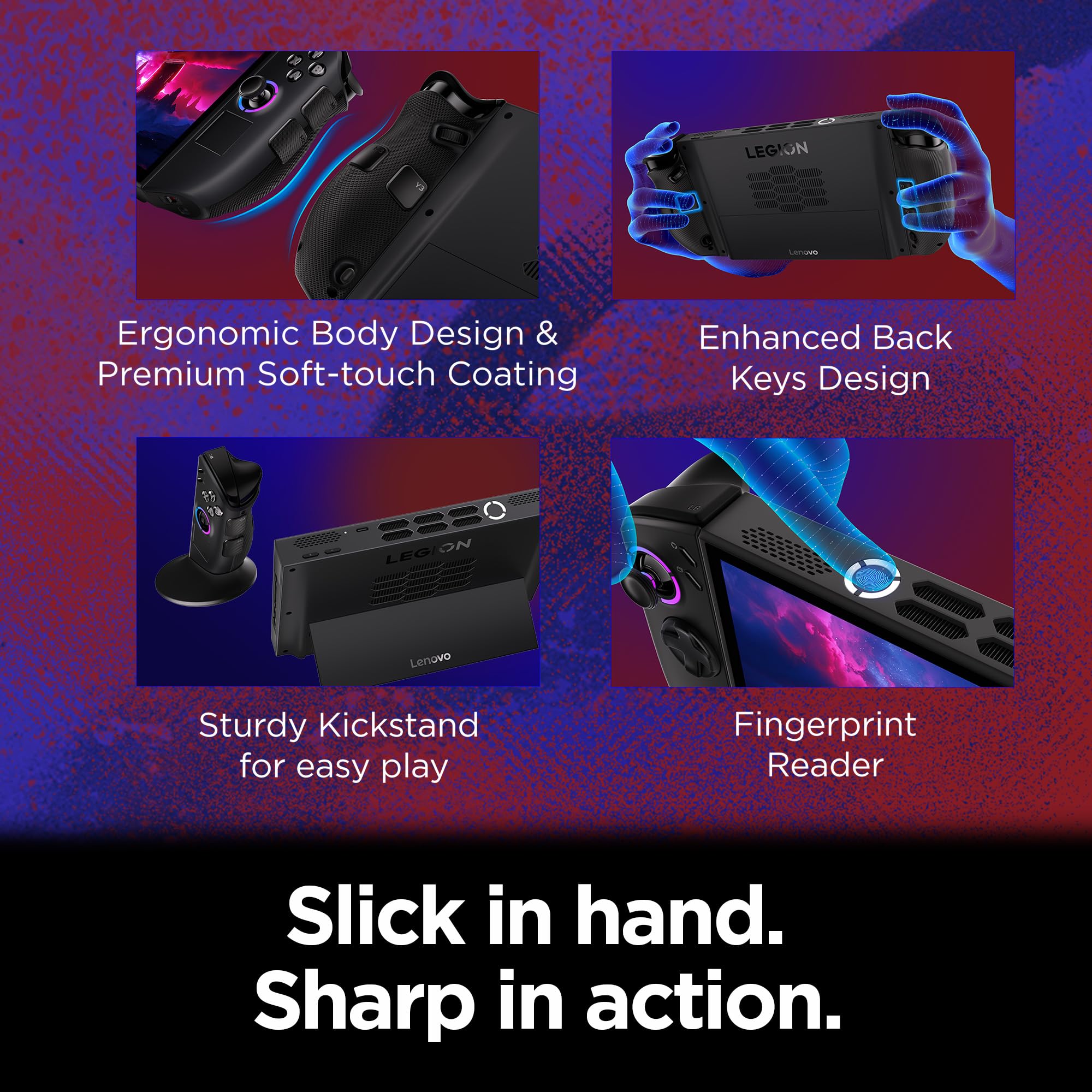 Handheld Gaming Console 8.8-Inch OLED 144Hz 1TB Storag