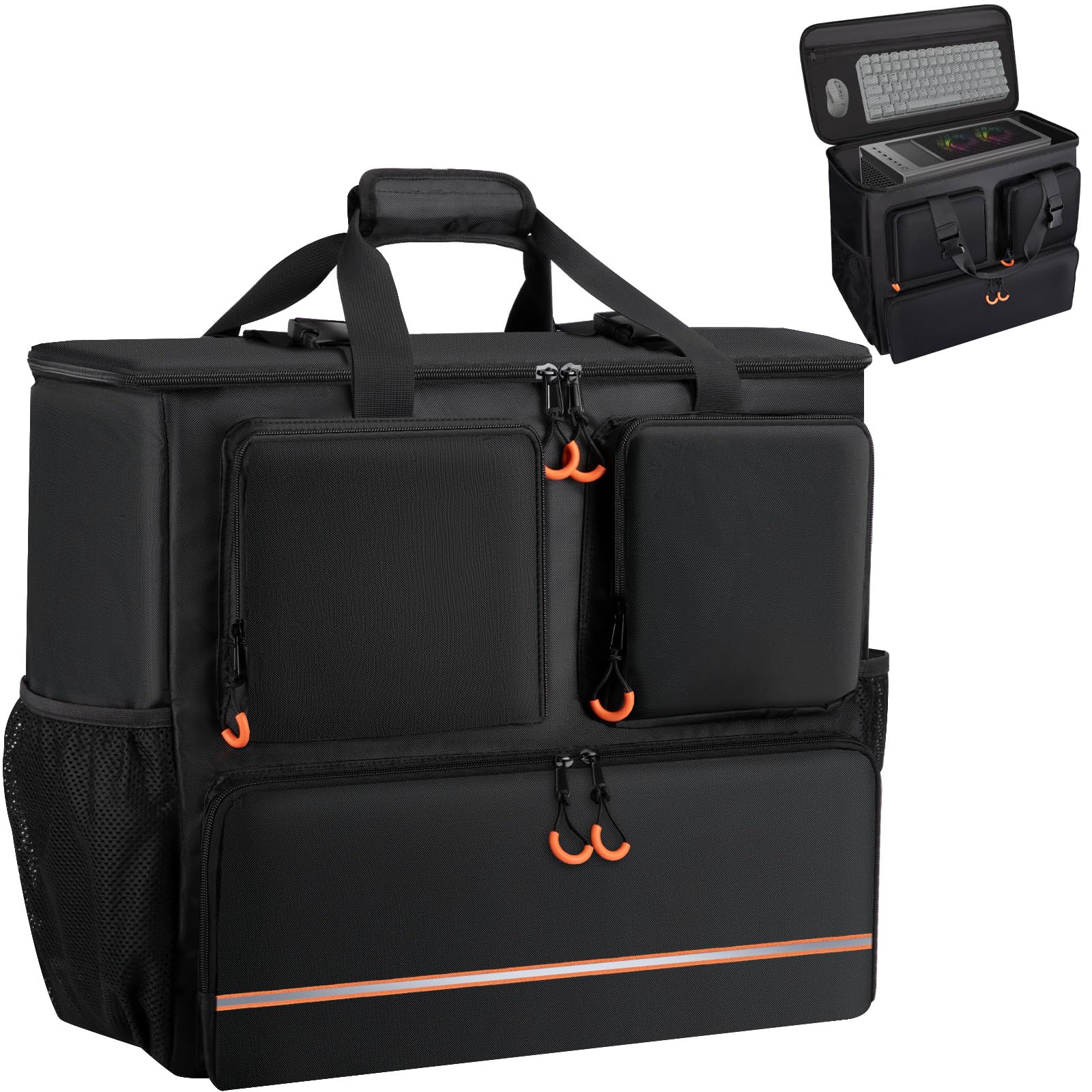 Desktop Tower Carrying Case for PC & Accessories