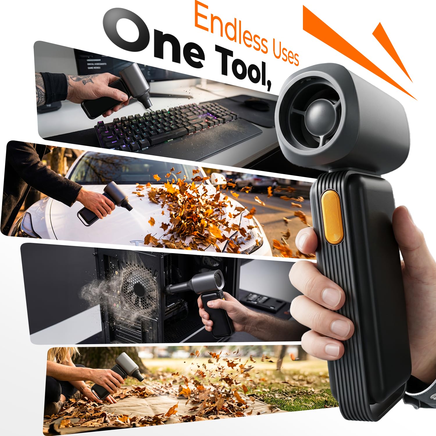Mini Cordless Electric Air Duster 150000RPM